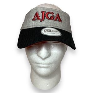 New Era Mens AJGA Adjustable Wool Blend Performance Golf Visor Cap